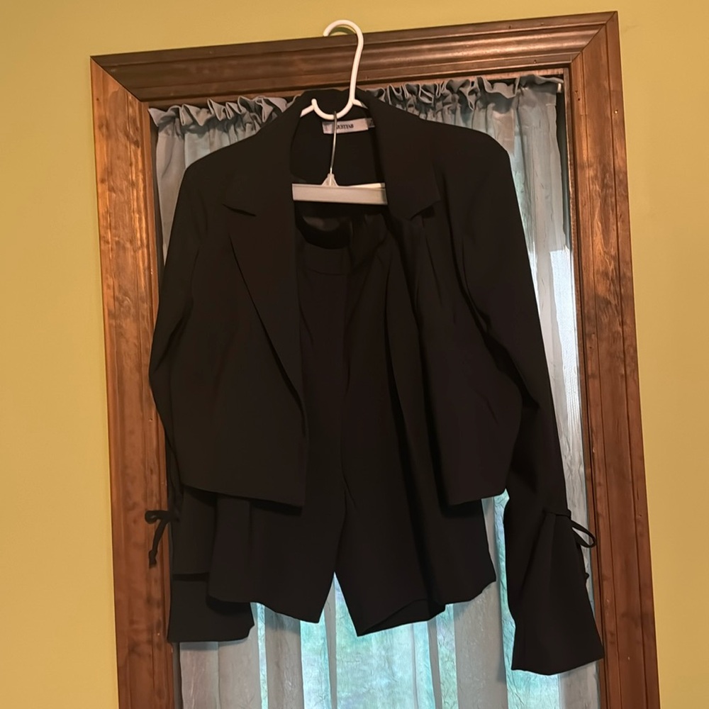 Jacket and shorts set